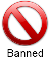 Banned account